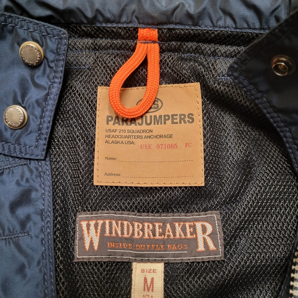 Retail $640.00 P.J.S. Parajumpers Women's Blue Hooded Parka Jacket Size M - Picture 12 of 12